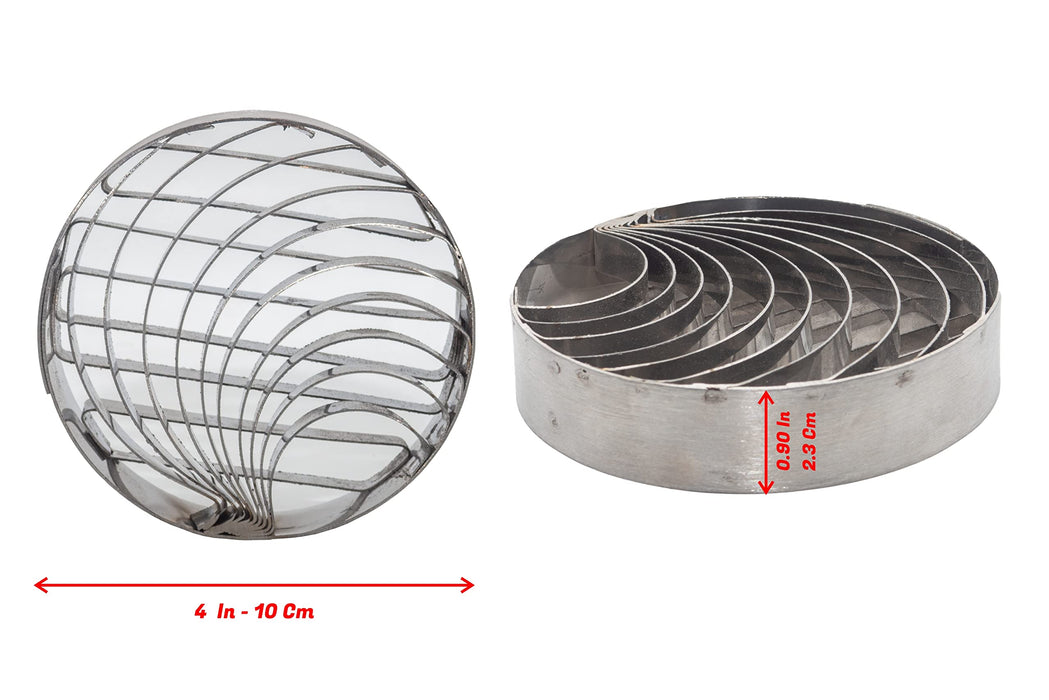 Swirl / Spiral Bread Stamp 3.5 - Concha Cutter