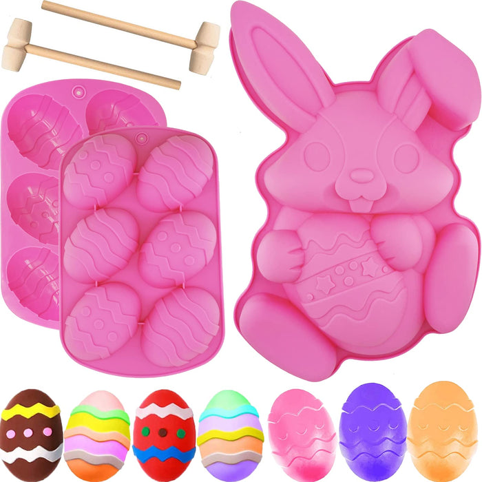 Rabbit Chocolate Candy Molds / Bite Size Bunny Mold / Small Chocolate Molds  for Easter / Candy Molds / Cute Bunny Mold 