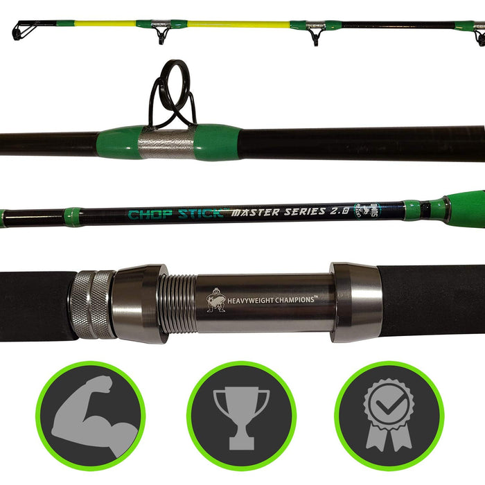Catfishing Rod, Master Series Chop Stick, 1-Piece Casting Catfish Rods —  CHIMIYA