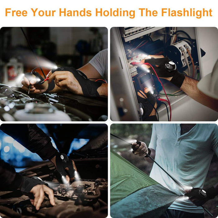 TOPROAD LED Flashlight Gloves, Cool Tool Gadgets Fishing Stuff for Dad —  CHIMIYA