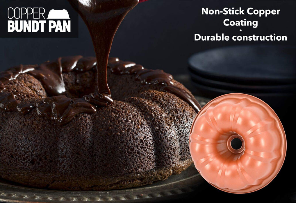 Heart Bundt Cake Pan Birthday Bakeware Non-Stick Specialty Round 9 Carbon  Steel Baking Mold