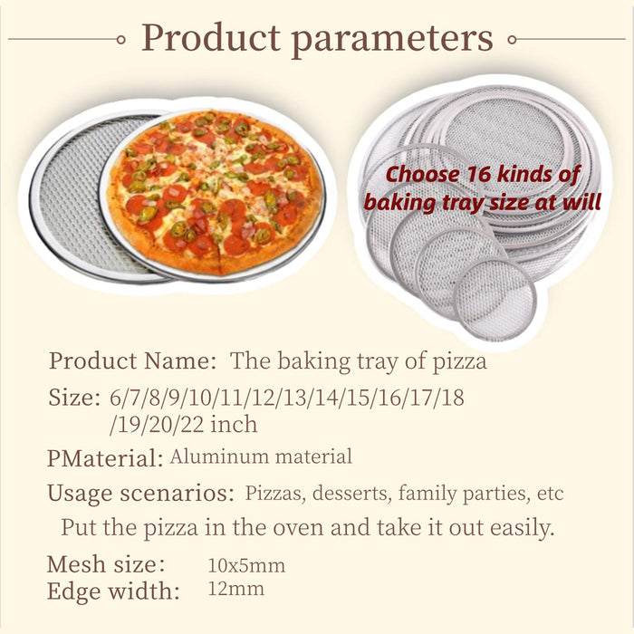 USA Pan Commercial Bakeware Pizza Pan, 12 Inches