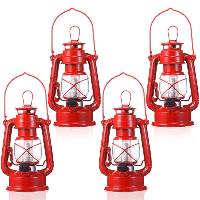 Led Retro Camping Lantern, Rechargeable Camping Light, With 7 Lighting  Modes, Vintage Railway Lamp Portable Outdoor Emergency Light Suitable For
