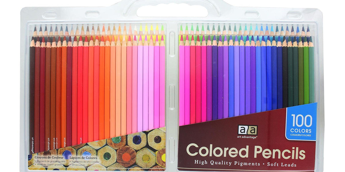 Art Advantage Color Colored Pencil Set 100pc