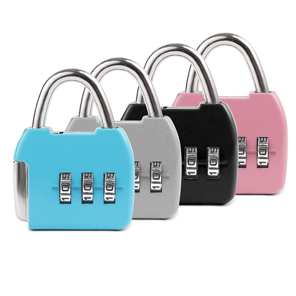  12 Pack Small Locks with Keys for Luggage, Backpacks