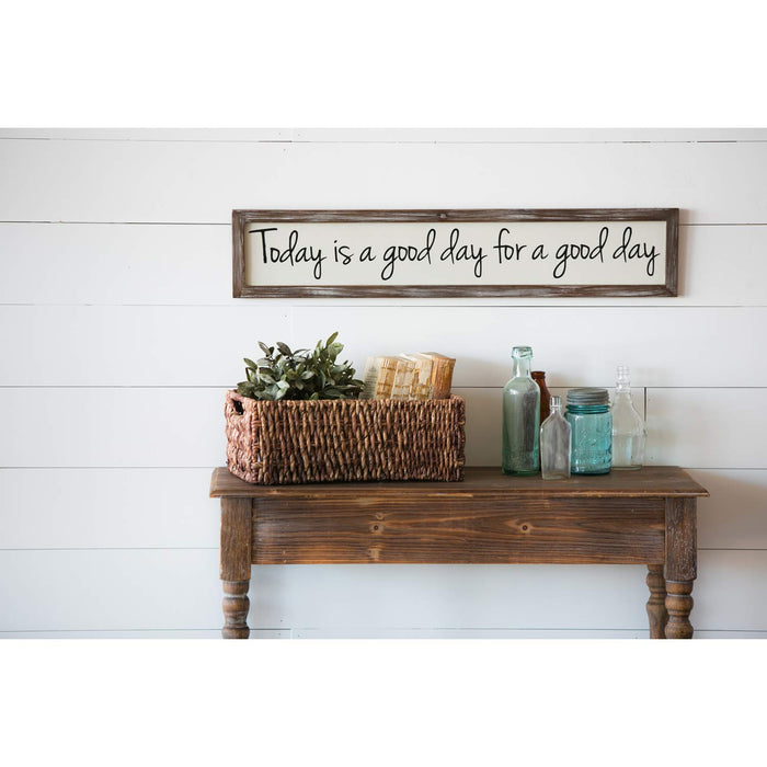 Cape Craftsmen Today is a Good Day Wall Art 6 x 2 x 30 Inches