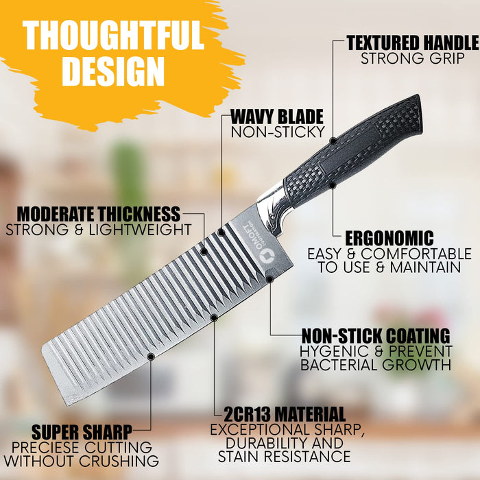 Forged Kitchen Knives Set 1-6pcs Stainless Steel Meat Cleaver Butcher  Knives Chef Slicer Paring Knife