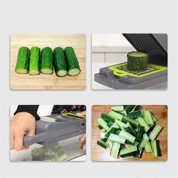 Stainless Steel Multi-function Peeler Slicer Vegetable Fruit Potato  Cucumber Grater Portable Sharp Kitchen Accessories Tool