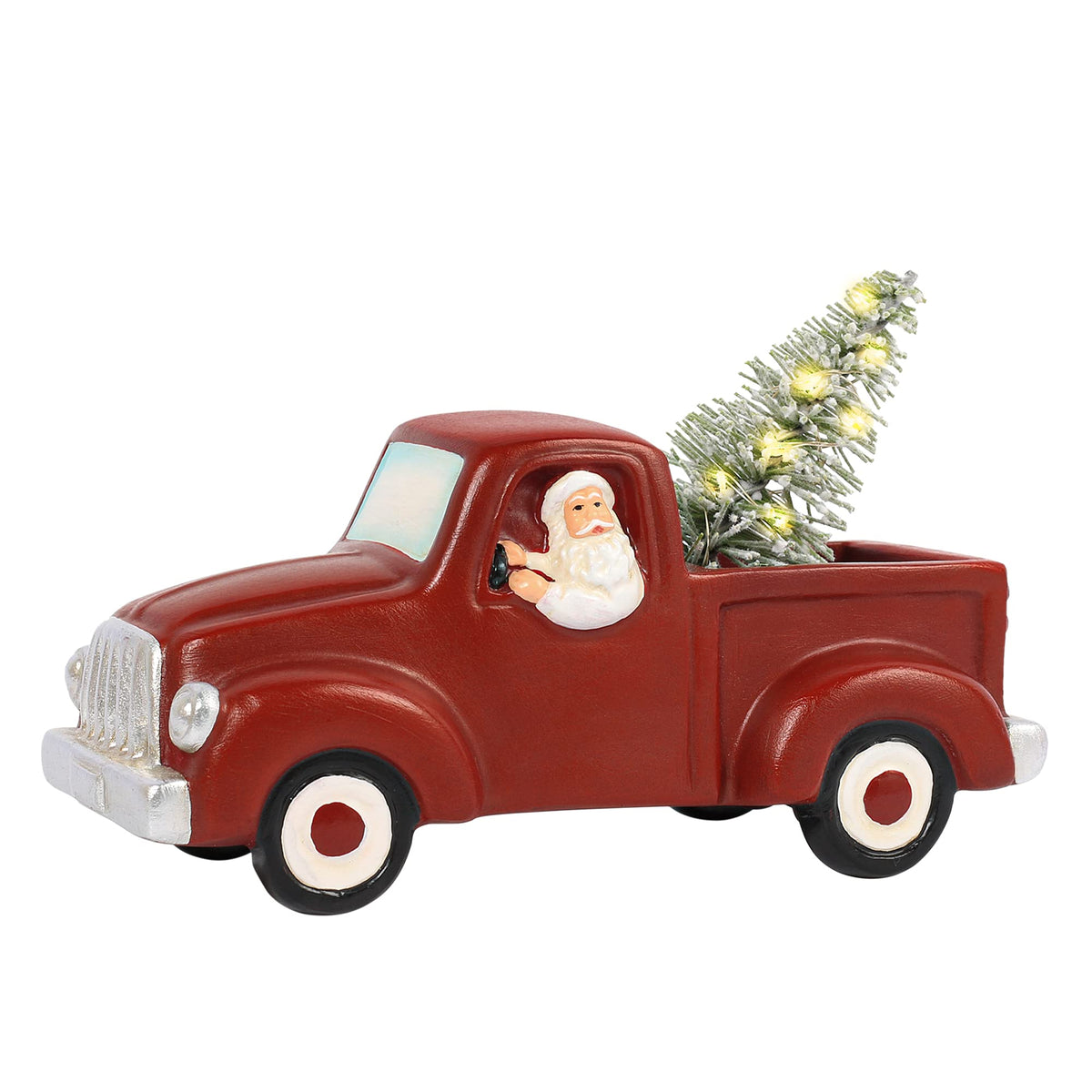 Mingfuxin Red Truck Christmas Decor, 6.6