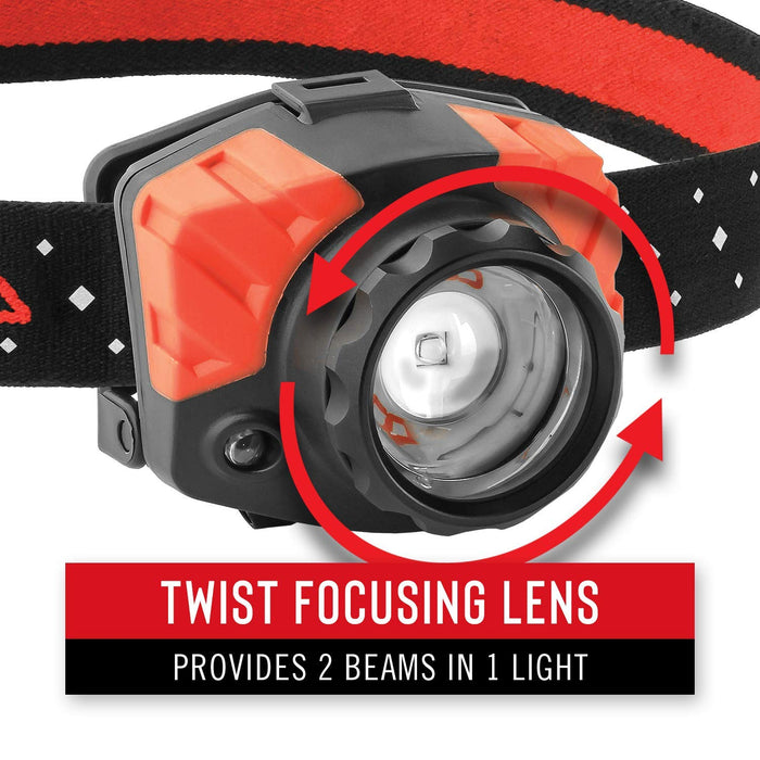 Coast FL85 615 Lumen Dual Color Pure Beam Focusing LED Headlamp with T —  CHIMIYA