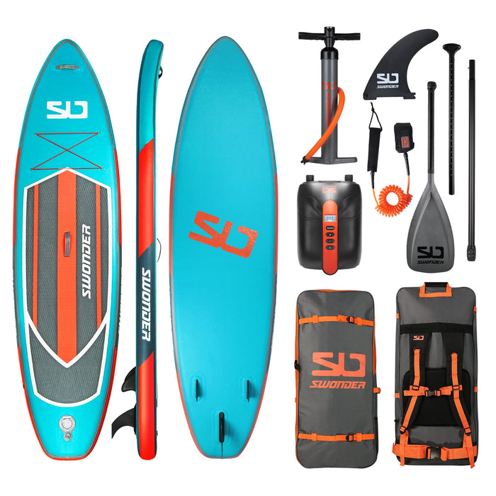Swonder 11'6Inflatable Stand Up Paddle Board and 20PSI High