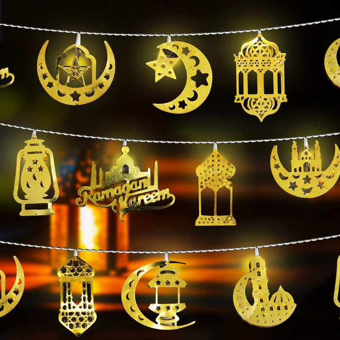 Curyidy Ramadan Lights Decorations for Home, Eid Mubarak Lights 10LED —  CHIMIYA
