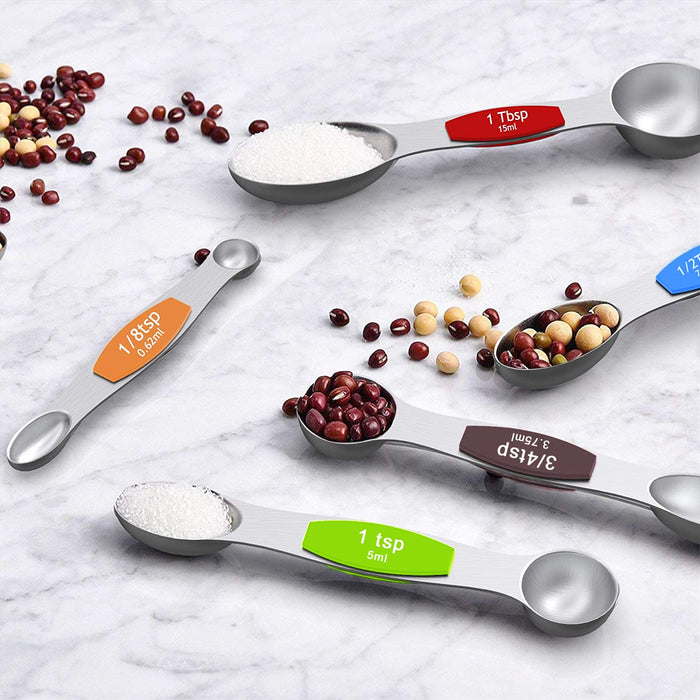 Measuring Cups and Magnetic Measuring Spoons Set, Wildone