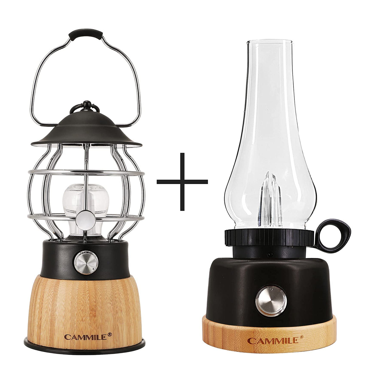 Mini Camping Lantern, Rechargeable Camping Hands-Free Flashlight with —  CHIMIYA