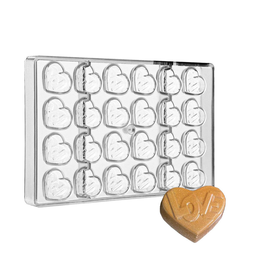 3 Sizes Heart Silicone Molds for Chocolate Bombs, Diamond Heart Shaped —  CHIMIYA