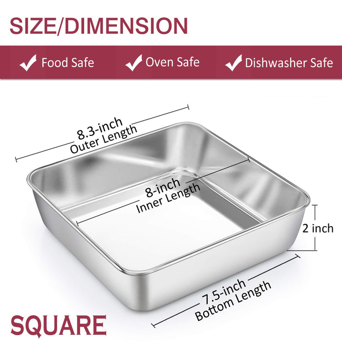 square cake pan manufacturer, square cake tins wholesale, square baking pan  factory
