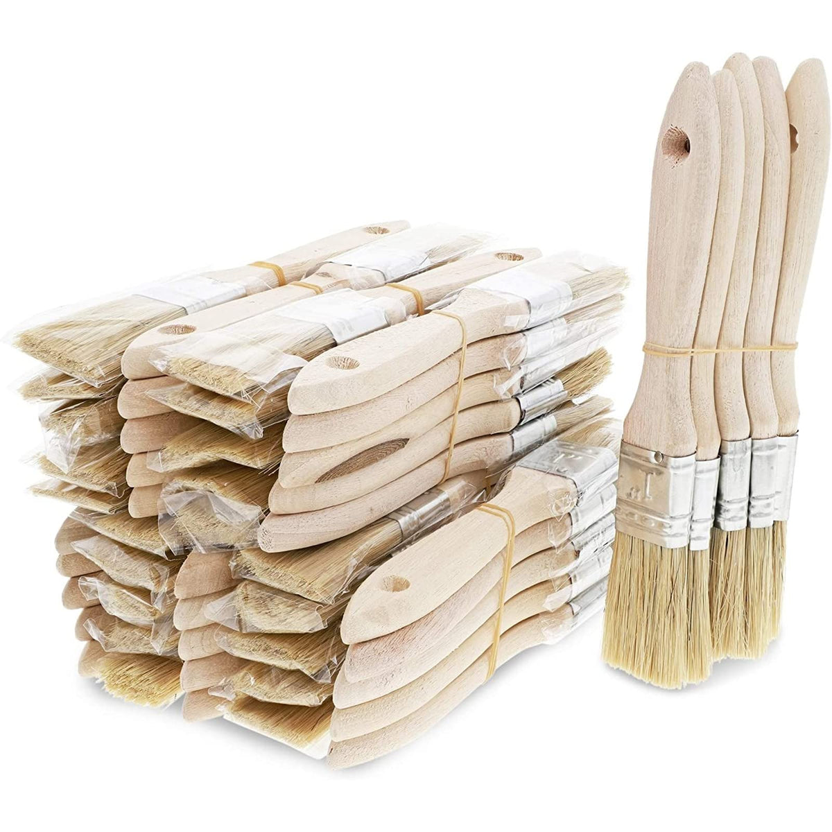 Vermeer Chip Paint Brushes - 36-Pack - 1/2 Chip Brushes for