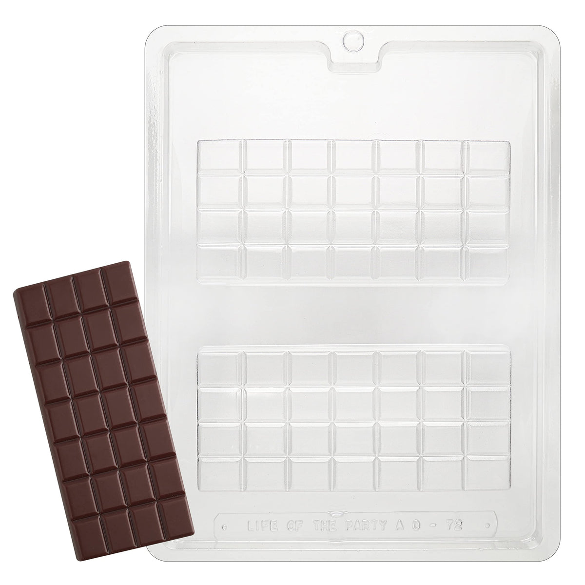 Silicone Chocolate bar breakable Mold, For Homemade Candy Bar