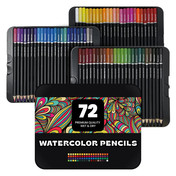 Premium 72 Colored Pencils Art Supplies Colouring Pencils Set of