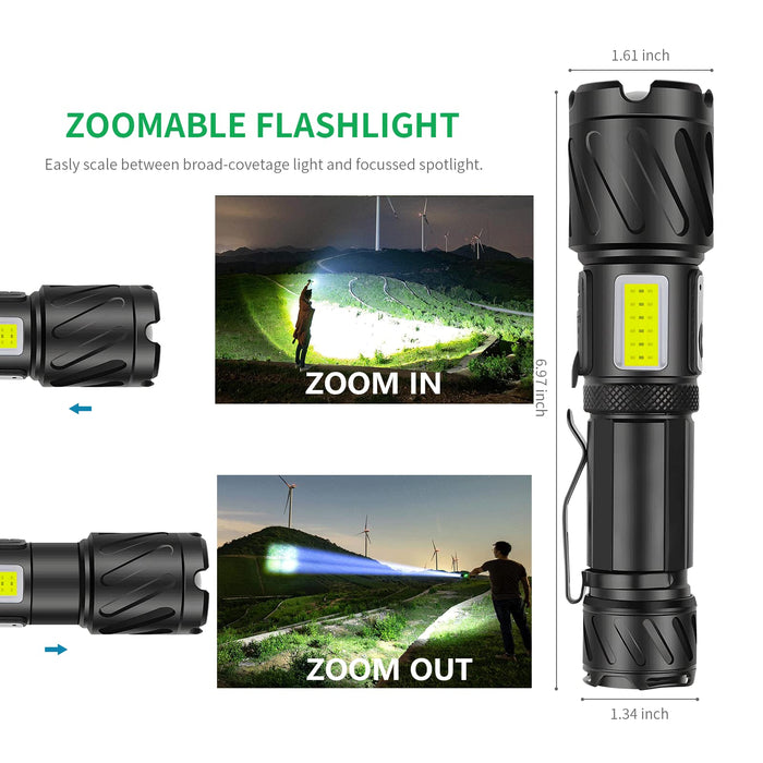 LED Camping Lantern Flashlight Rechargeable High Lumens,Bright 100000 —  CHIMIYA