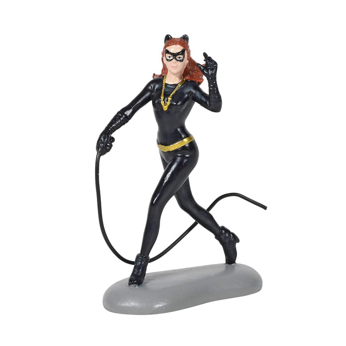 Department 56 DC Comics Batman Village Accessories Catwoman Figurine, 2.48 Inch, Multicolor