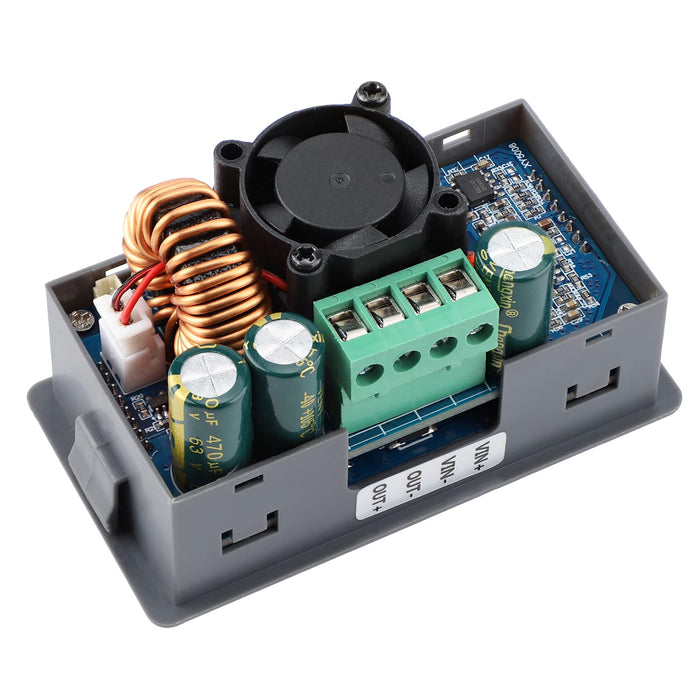 DC Buck Converter, DROK 6-55V to 0-50V 8A 400W 6V 12V 24V 36V 48V Constant Voltage and Constant Current Buck Module, DC Regulated Power Supply, Stepdown Adjustable Voltage Regulator
