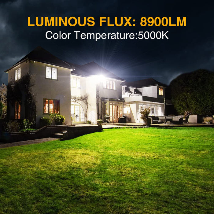 Onforu 2 Pack 100W LED Flood Light Outdoor, 8900LM Super Bright Outdoo —  CHIMIYA