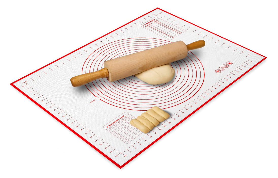 Non Stick Silicone Kitchen Mat with Measurement for Pastry Rolling