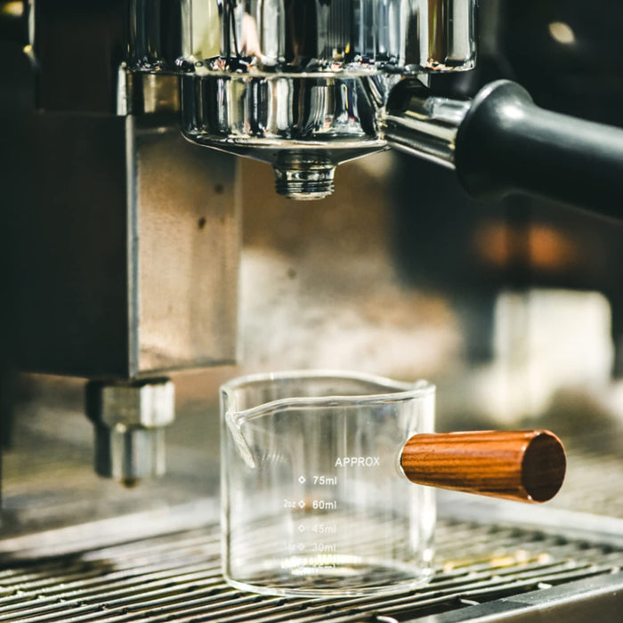 Espresso Shot Glass with Handle - Set of 2