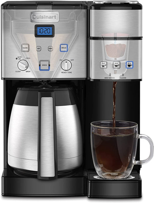 uisinart SS20P1 offee enter 10up Thermal offeemaker and SingleServe Brewer Stainless Steel