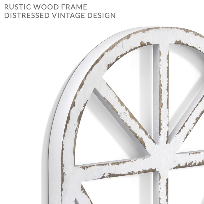 Barnyard Designs Rustic Distressed Wood Framed Wall Hanging
