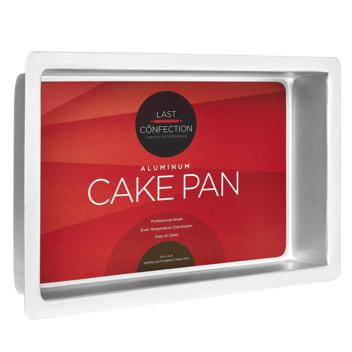 Professional Bakeware - 9 x 3 Deep Round Aluminum Cake Pan