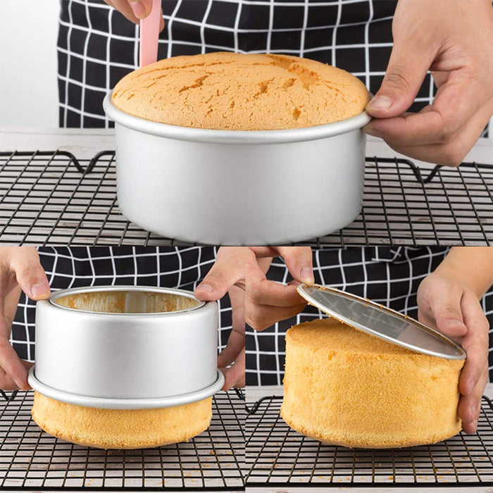 10 Inch Round Cheesecake Pan,Aluminum Round Cake Panwith Removable Bot —  CHIMIYA