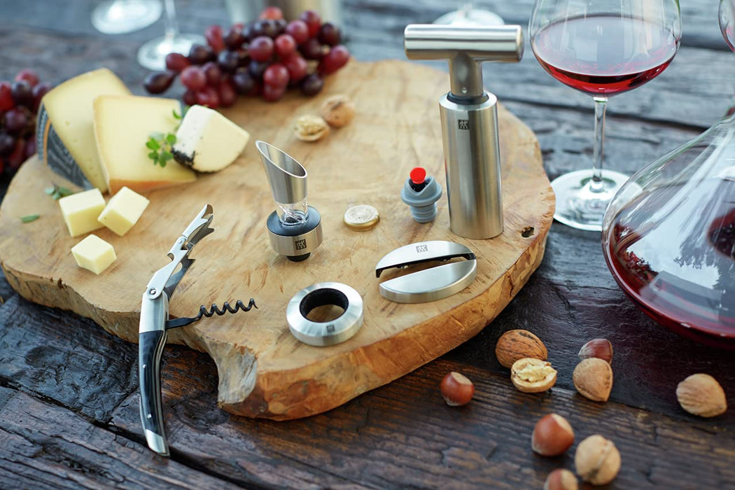 ZWILLING Henckels Sommelier Accessories Classic Waiter's Corkscrew with Micarta Handle, Stainless Steel