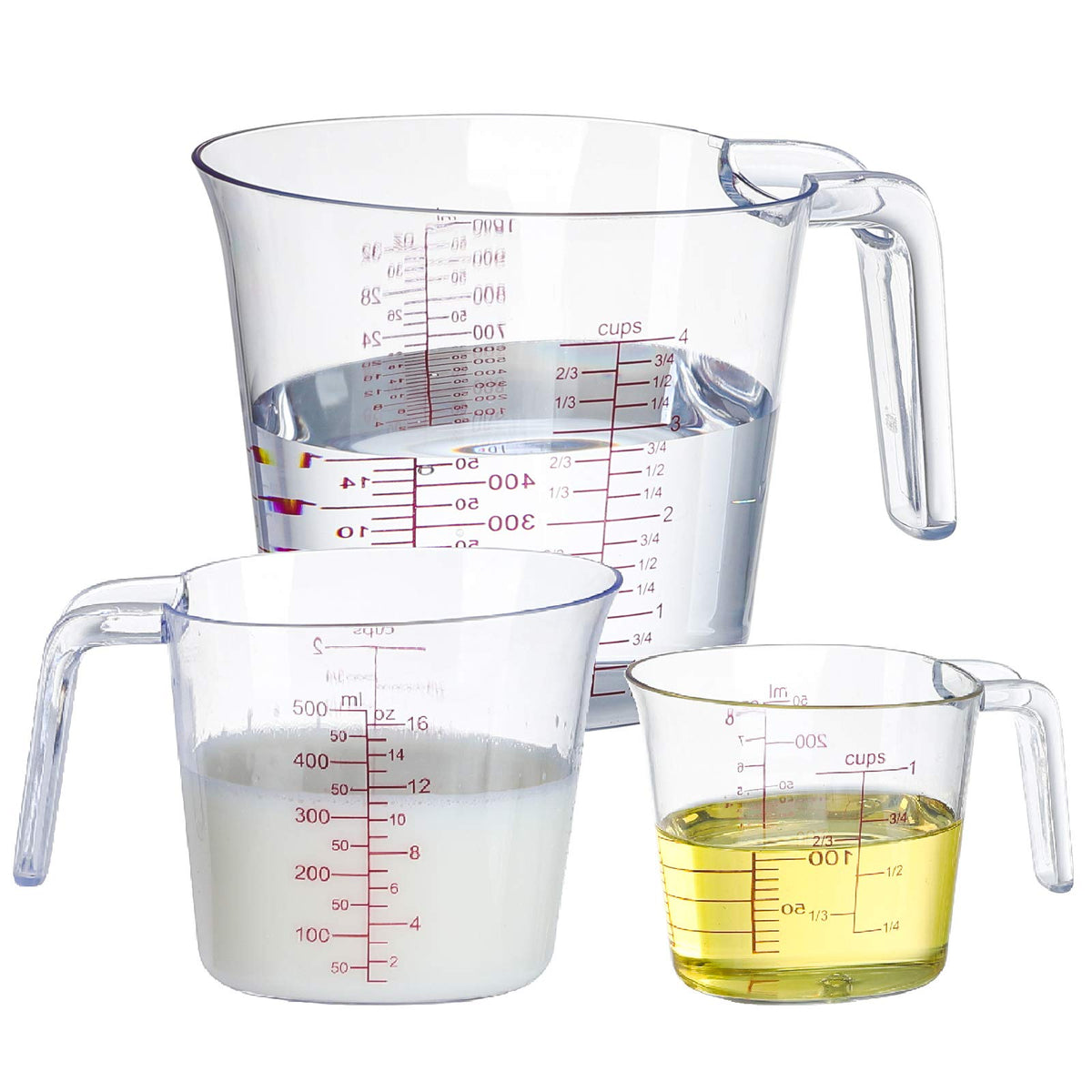 Measuring Cups Set of 2: 1 Cup 240 ML , Polished Stainless Steel – Honey  Bear Kitchen