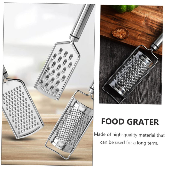 1PC Fruit Grater Shredder Chocolate Grater Stainless Steel Practical Cheese