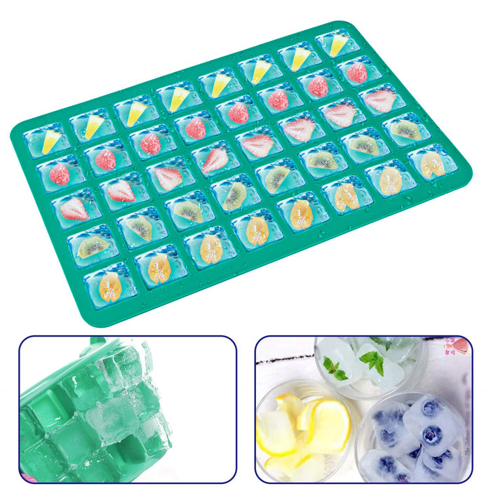 DIFENLUN Silicone Caramel Candy Molds, 2 Pack 40-Cavity Square