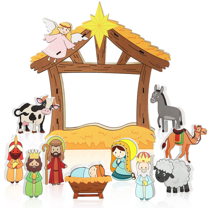 nativity set clip art