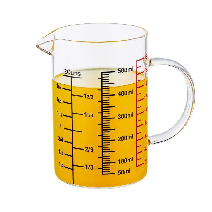 High Borosilicate 3 Piece Glass Measuring Cup Set - Buy High