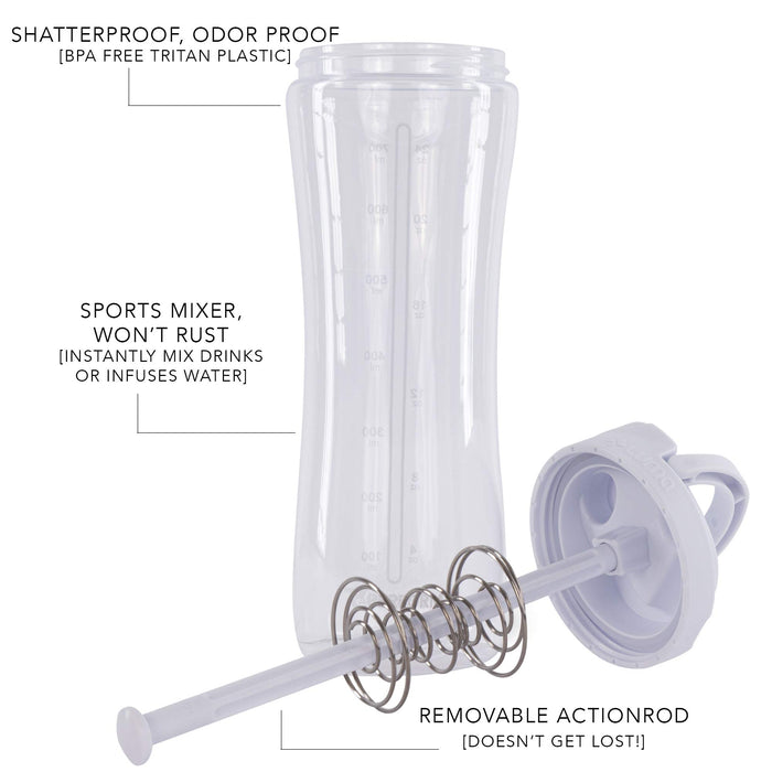 Performa Marvel Shaker ,Leak Free Protein Shaker Bottle 20 oz Spiderman