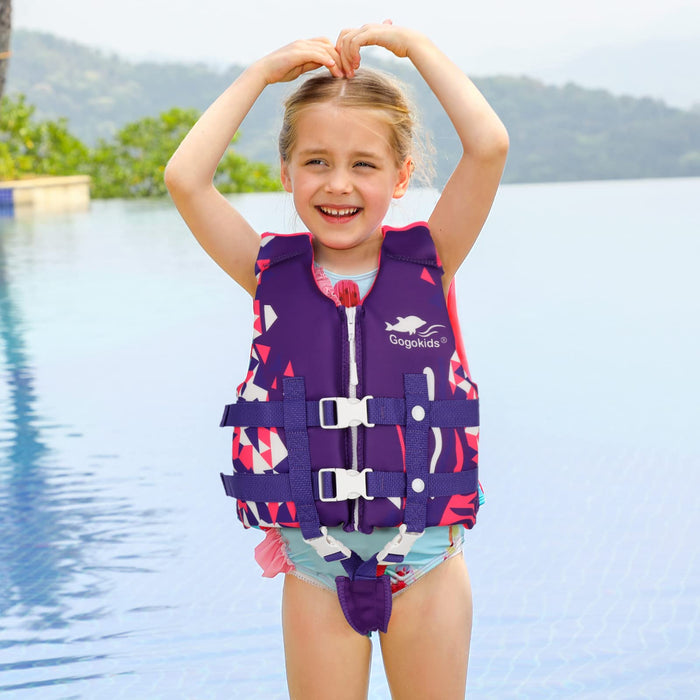 Swim Vest Floats Jacket for Kids, Floaties for Toddlers, Kids
