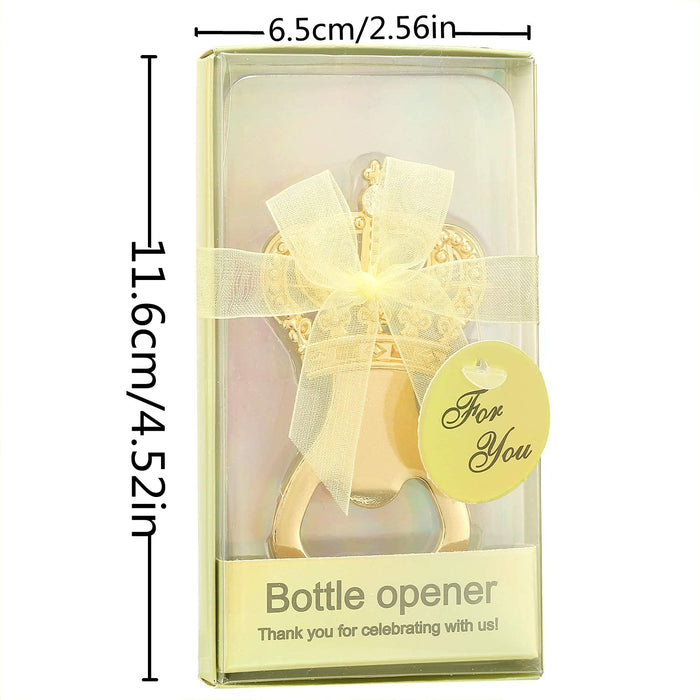 ONETOPS 16PCS Crown Bottle Openers Crown Baby Shower s Baby Birthday Party Favors Gold Wedding Party Supplies Bridal Shower Favor