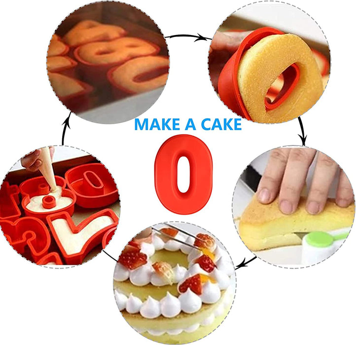 Silicone Cake Mold 3D Dessert Cake Pan Cake Mould Silicone