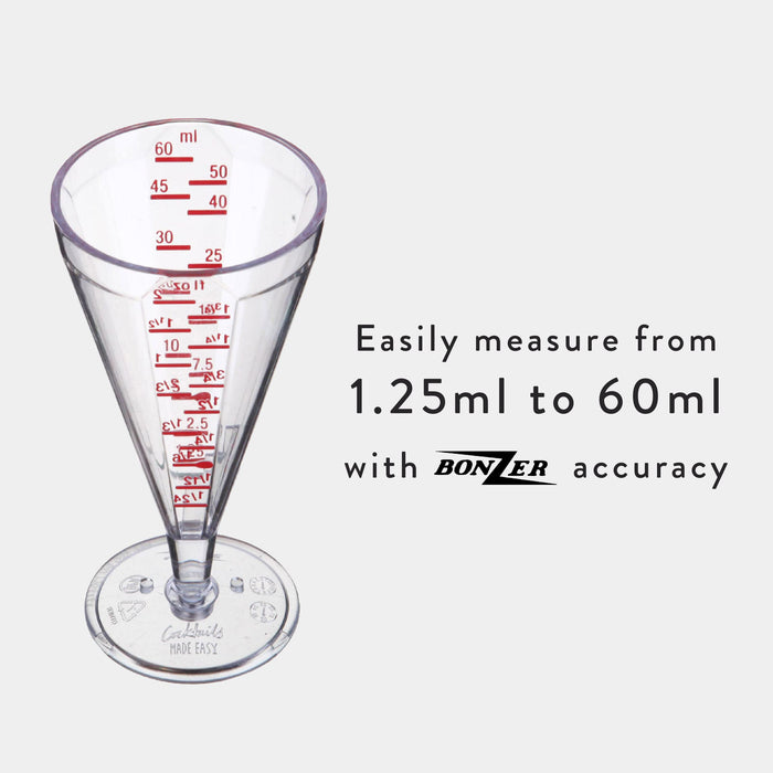 Easy Jigger Spirit Measure by Difford's Guide and Bonzer