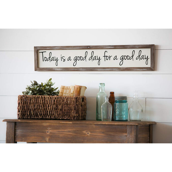 Cape Craftsmen Today is a Good Day Wall Art 6 x 2 x 30 Inches