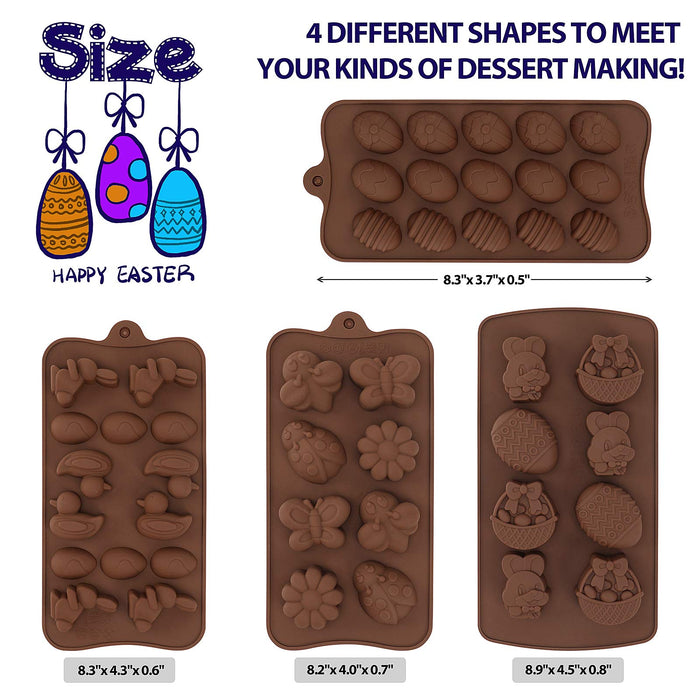 1pc 15-cavity Brown Chocolate Square Silicone Mold, Diy Candy Chocolate Ice  Cube Jelly Truffle Mold, Cake Decor Baking Tool