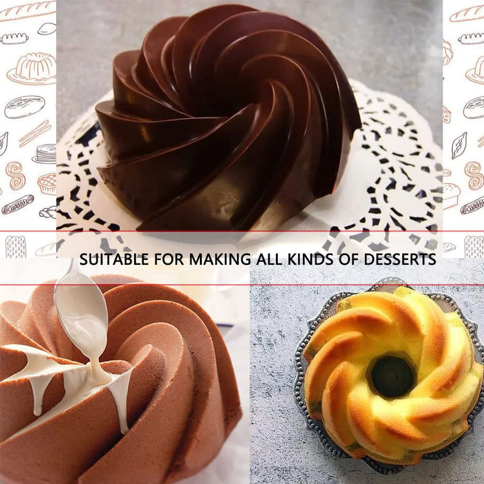 Fluted Tube Bundt Cake Pan - Confectionery House