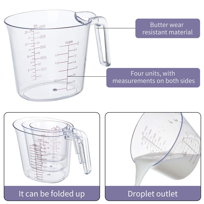 Cuisinart Nesting Liquid Measuring Cups, Set of 3 - Macy's