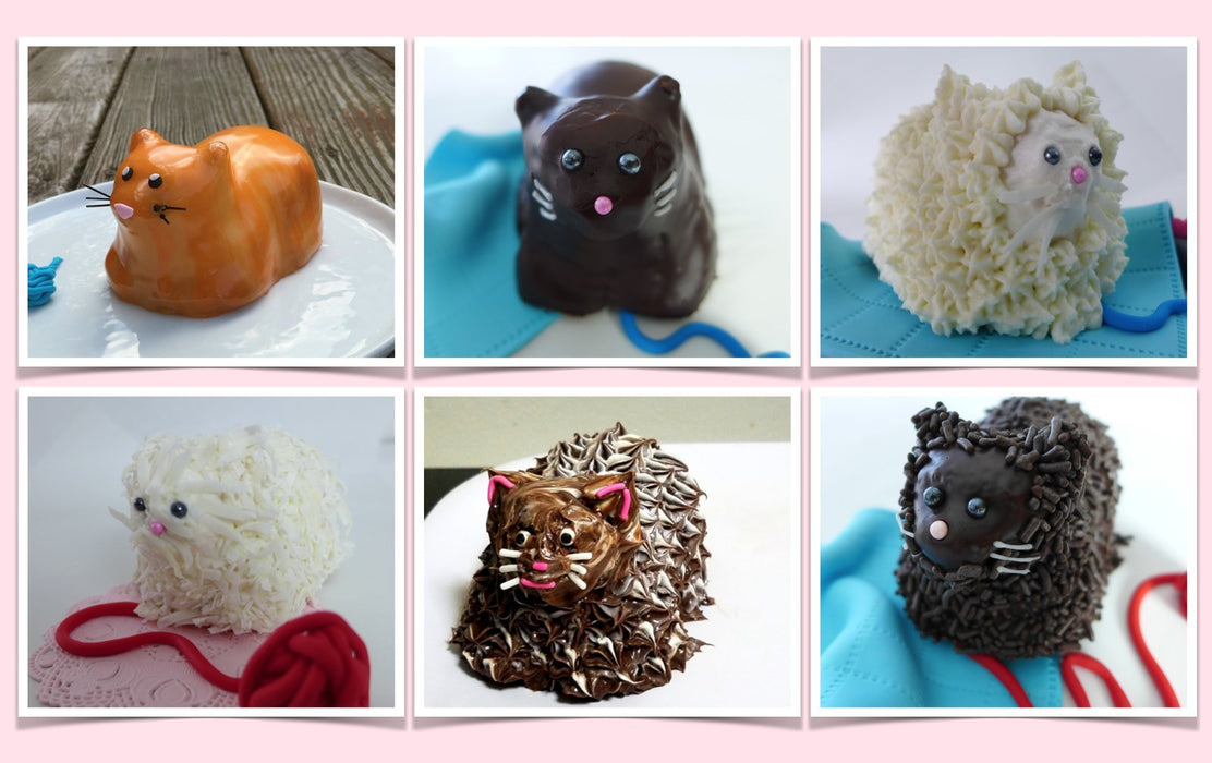 Cat shaped cake Cut Out Stock Images & Pictures - Alamy