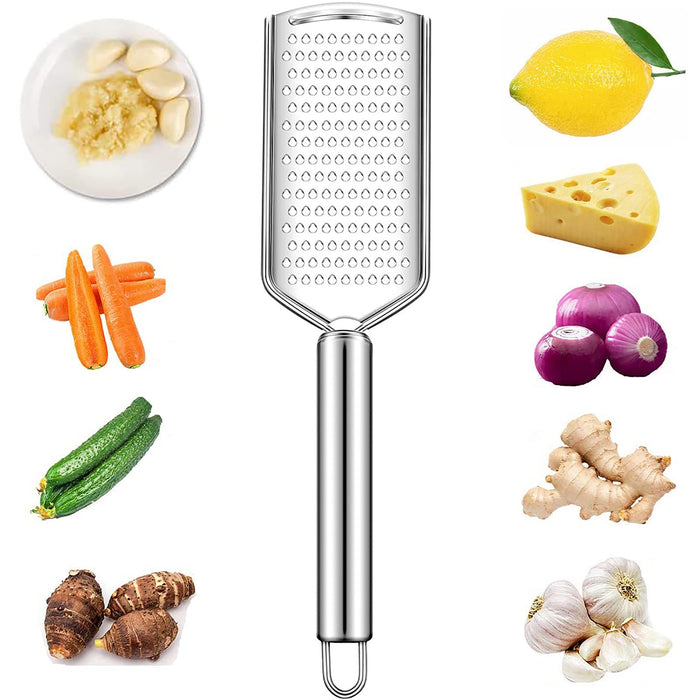 Handheld Cheese Grater, Cheese Zester Stainless Steel, Lemon
